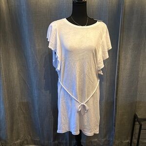 Z Supply White Knit Sweater Dress